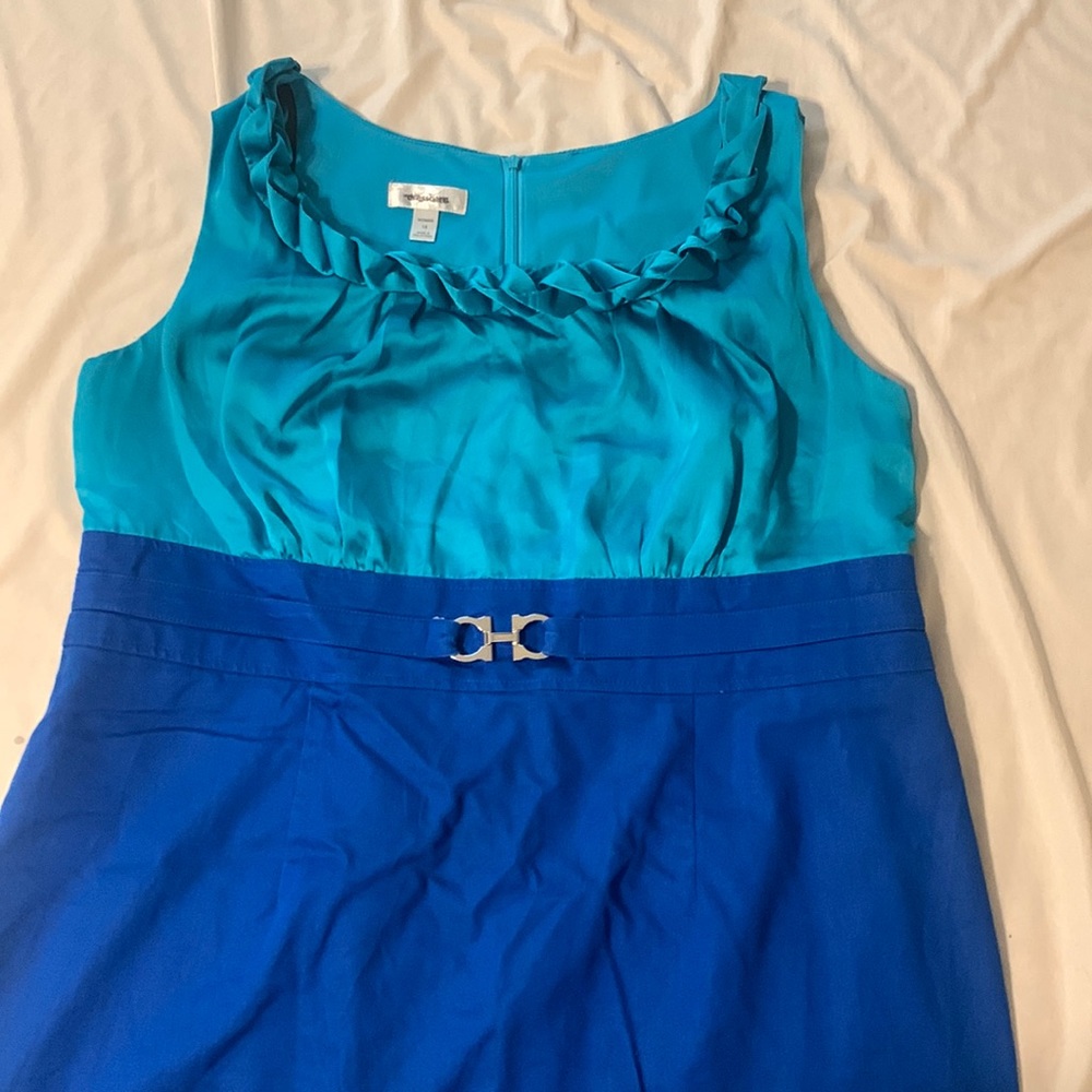 Blue/teal dress